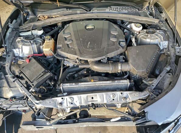 1G1FD3DS6M0140788 2021 CHEVROLET CAMARO Gray Widok wnętrza z tyłu