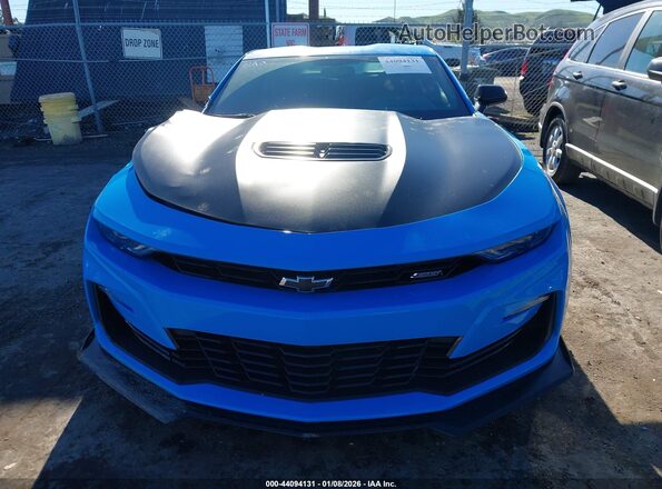 1G1FE1R74P0145109 2023 CHEVROLET CAMARO Синий Вид щитка приборов
