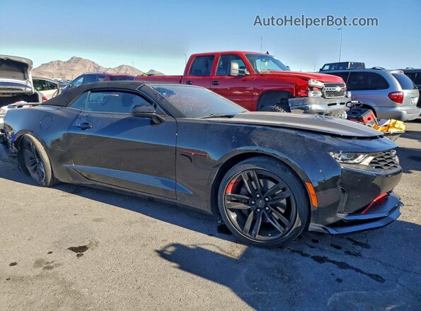 1G1FF3D74P0125636 2023 CHEVROLET CAMARO Черный Передняя правая четверть