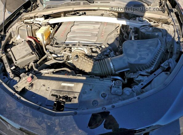 1G1FF3D74P0125636 2023 CHEVROLET CAMARO Черный Вид задней части салона