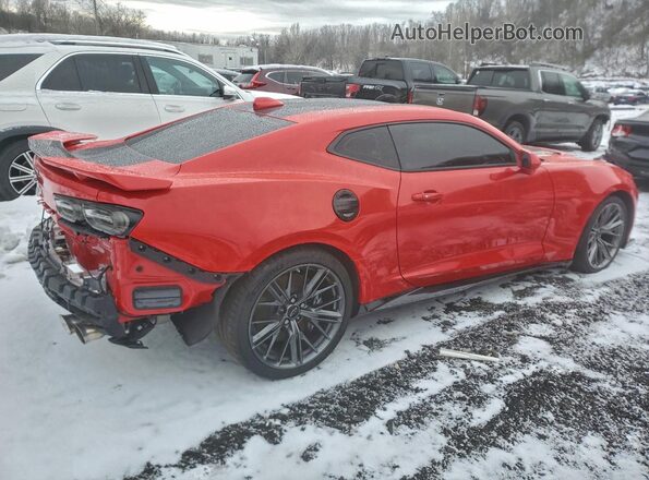 1G1FJ1R66N0101631 2022 CHEVROLET CAMARO Красный Задняя правая четверть
