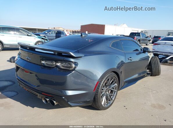 1G1FK1R63M0100495 2021 CHEVROLET CAMARO Gray Tył prawy