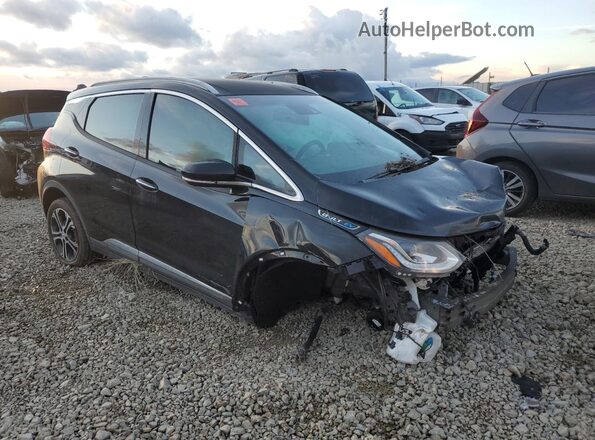1G1FX6S04H4129510 2017 CHEVROLET BOLT Черный Передняя правая четверть