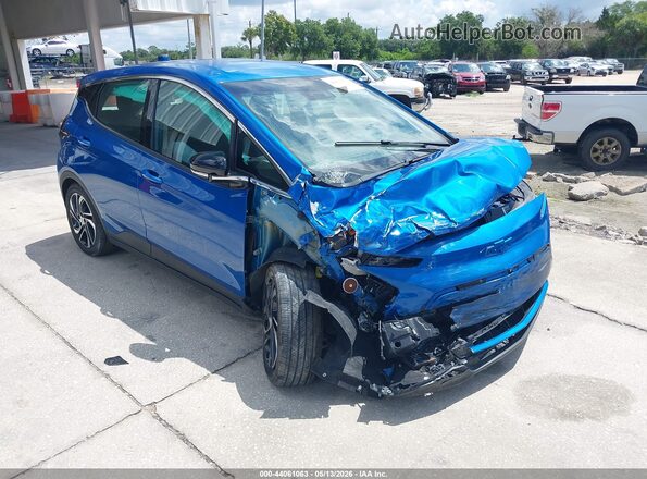 1G1FX6S09P4159679 2023 CHEVROLET BOLT Синий Передняя правая четверть
