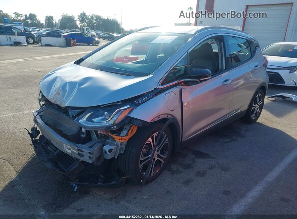 1G1FZ6S01L4147675 2020 CHEVROLET BOLT Серебряный Передняя левая четверть