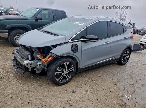 1G1FZ6S03K4112053 2019 CHEVROLET BOLT Серый Передняя левая четверть