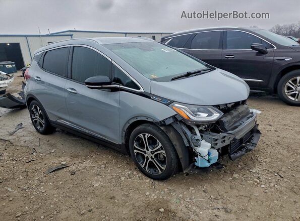 1G1FZ6S03K4112053 2019 CHEVROLET BOLT Серый Передняя правая четверть