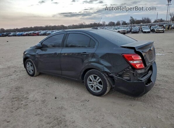 1G1JA5SHXH4144735 2017 CHEVROLET SONIC Угольный Задняя левая четверть