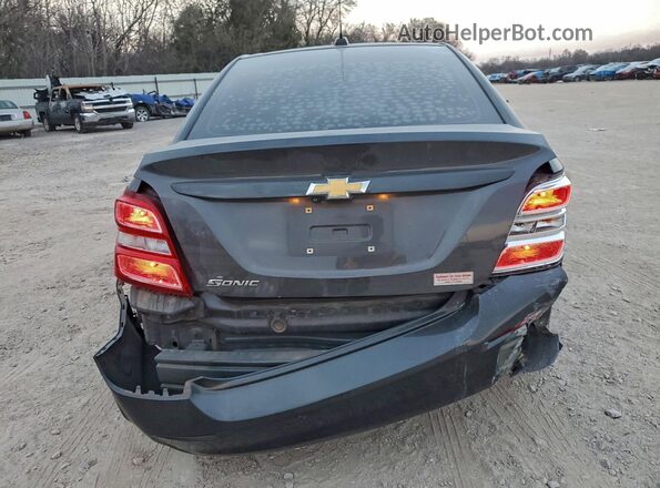 1G1JA5SHXH4144735 2017 CHEVROLET SONIC Угольный Вид сзади