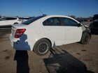 2019 Chevrolet Sonic Ls White vin: 1G1JB5SB8K4114097