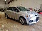 2017 Chevrolet Sonic Ls Silver vin: 1G1JB5SH4H4135879