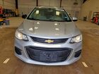 2017 Chevrolet Sonic Ls Silver vin: 1G1JB5SH4H4135879