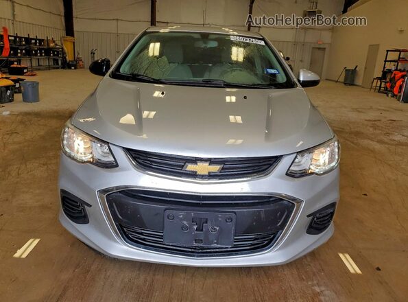 1G1JB5SH4H4135879 2017 CHEVROLET SONIC Silver Vista frontal