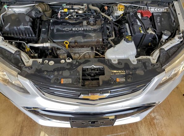 1G1JB5SH4H4135879 2017 CHEVROLET SONIC Silver Vista interior trasera