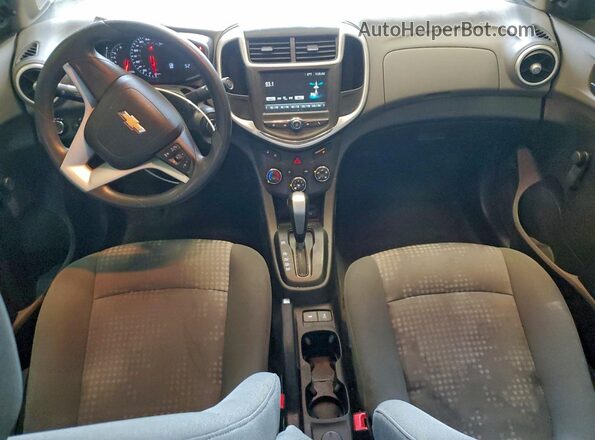 1G1JB5SH4H4135879 2017 CHEVROLET SONIC Silver Vista del salpicadero