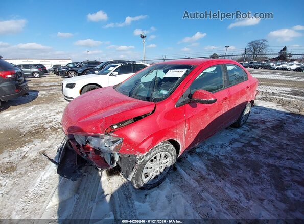 1G1JB5SH6J4118636 2018 CHEVROLET SONIC Red Przód lewy