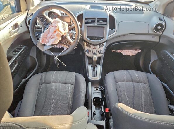 1G1JC6SB5G4168774 2016 CHEVROLET SONIC Черный Вид панели приборов