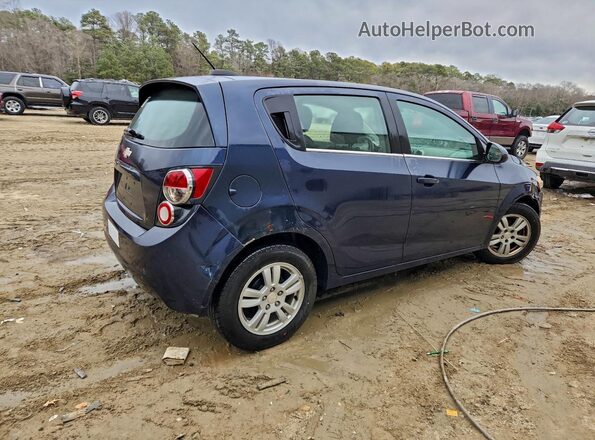 1G1JC6SH2G4133954 2016 CHEVROLET SONIC Синий Задняя правая четверть