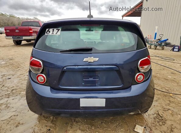 1G1JC6SH2G4133954 2016 CHEVROLET SONIC Синий Вид сзади