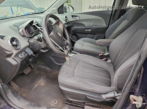 1G1JC6SH2G4133954 2016 CHEVROLET SONIC Синий Вид салона спереди