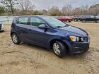 2016 Chevrolet Sonic Lt Синий vin: 1G1JC6SH2G4133954