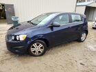 2016 Chevrolet Sonic Lt Синий vin: 1G1JC6SH2G4133954 Damage: Left Front Fender, Severe Damage, Replacement Required