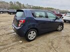2016 Chevrolet Sonic Lt Синий vin: 1G1JC6SH2G4133954 Damage: Right Qtr Panel, Dent(S) W/ Paint Dmg, > 12 Inches
