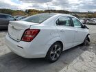 2017 Chevrolet Sonic Premier Белый vin: 1G1JF5SB0H4125219