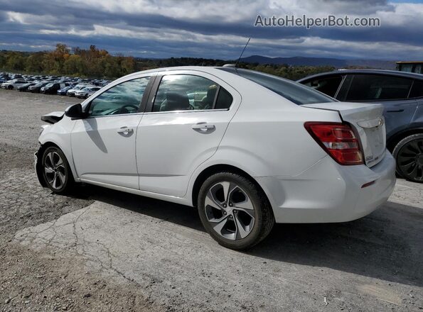1G1JF5SB0H4125219 2017 CHEVROLET SONIC Белый Задняя левая четверть