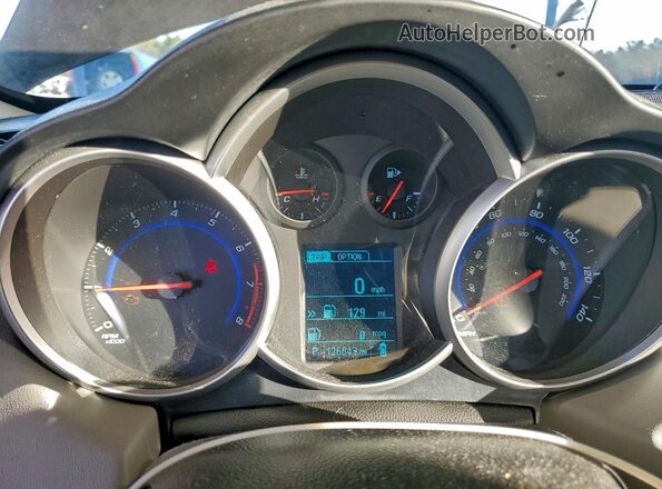 1G1PC5SH3G7187198 2016 CHEVROLET CRUZE Угольный Вид щитка приборов
