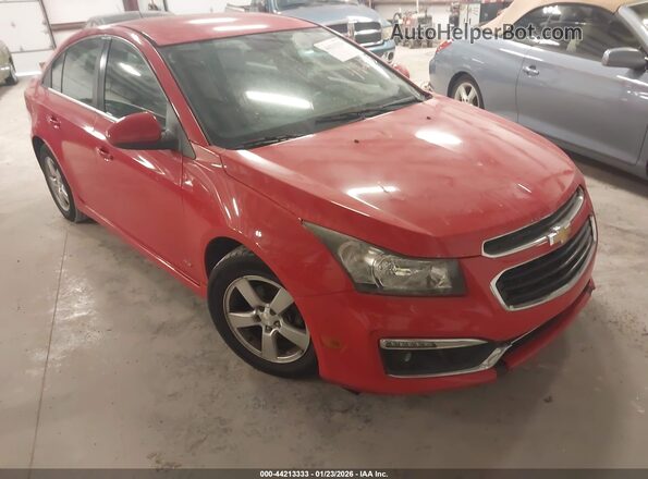 1G1PE5SB2G7142761 2016 CHEVROLET CRUZE Красный Передняя правая четверть