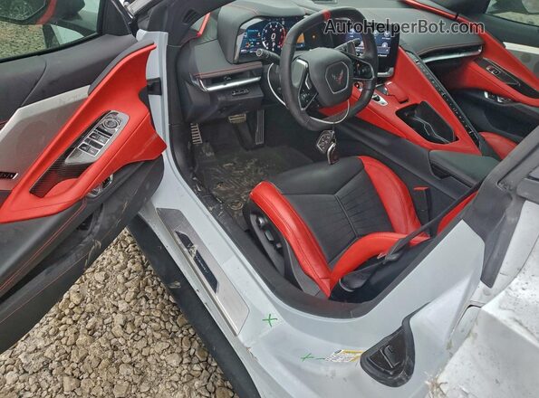 1G1Y73D47L5118513 2020 CHEVROLET CORVETTE Gray Vista del salpicadero