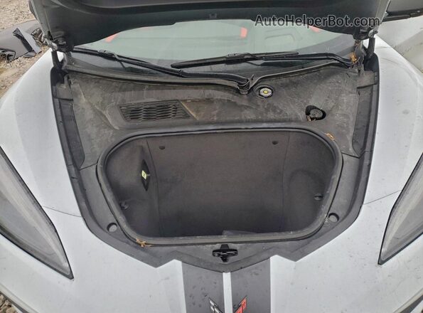 1G1Y73D47L5118513 2020 CHEVROLET CORVETTE Gray Vista interior trasera