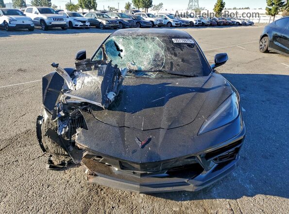 1G1YA2D43P5116016 2023 CHEVROLET CORVETTE Black Widok z przodu