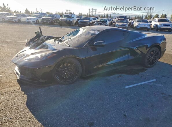 1G1YA2D43P5116016 2023 CHEVROLET CORVETTE Black Przód lewy