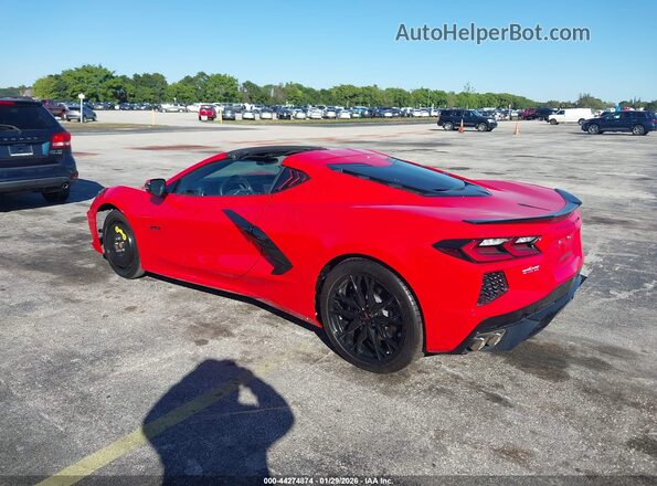 1G1YA2D46P5107701 2023 CHEVROLET CORVETTE Красный Задняя левая четверть