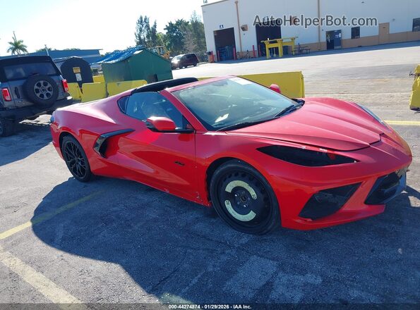1G1YA2D46P5107701 2023 CHEVROLET CORVETTE Красный 