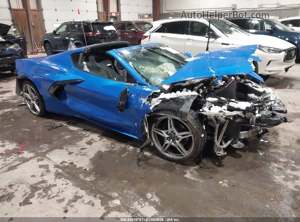 1G1YA2D46S5103835 2025 CHEVROLET CORVETTE Blue Przód prawy