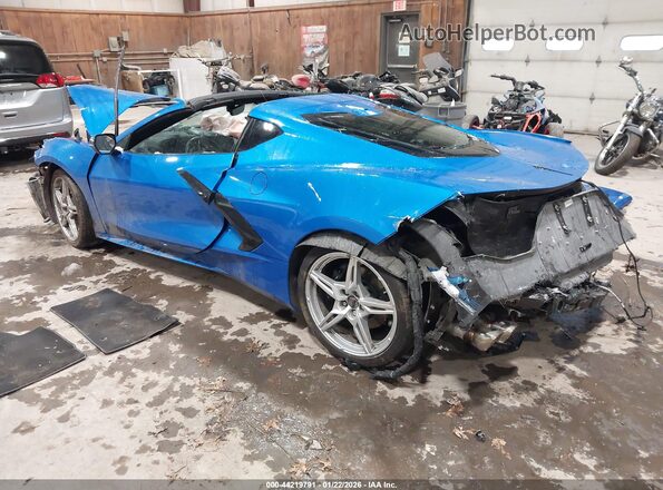 1G1YA2D46S5103835 2025 CHEVROLET CORVETTE Blue Tył lewy
