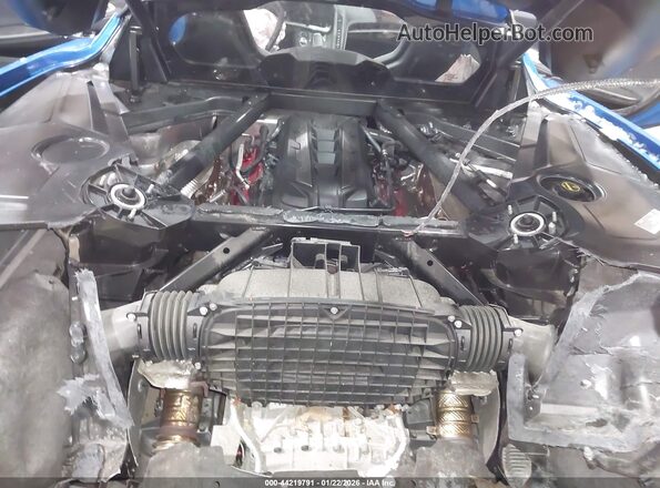 1G1YA2D46S5103835 2025 CHEVROLET CORVETTE Blue Widok z tyłu