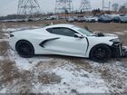2021 Chevrolet Corvette Stingray Rwd  1lt White vin: 1G1YA2D49M5117778