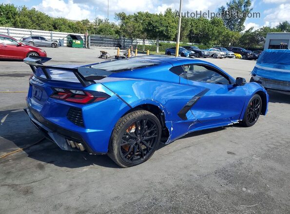 1G1YA2D49P5112164 2023 CHEVROLET CORVETTE Синий Задняя правая четверть