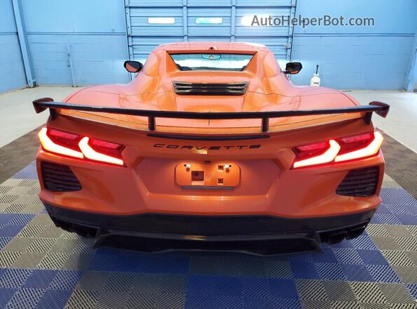 1G1YA3D4XS5106615 2025 CHEVROLET CORVETTE Orange უკანა ხედი