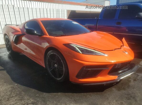 1G1YB2D48M5111967 2021 CHEVROLET CORVETTE Orange წინა მარჯვენა
