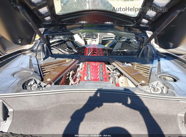 1G1YB2D4XM5102669 2021 CHEVROLET CORVETTE Черный Вид сзади