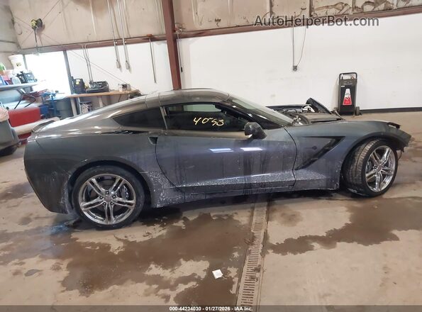 1G1YB2D72H5120874 2017 CHEVROLET CORVETTE Серый Панорамный вид салона 360°