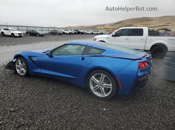 1G1YB2D79G5107229 2016 CHEVROLET CORVETTE Синий Задняя левая четверть