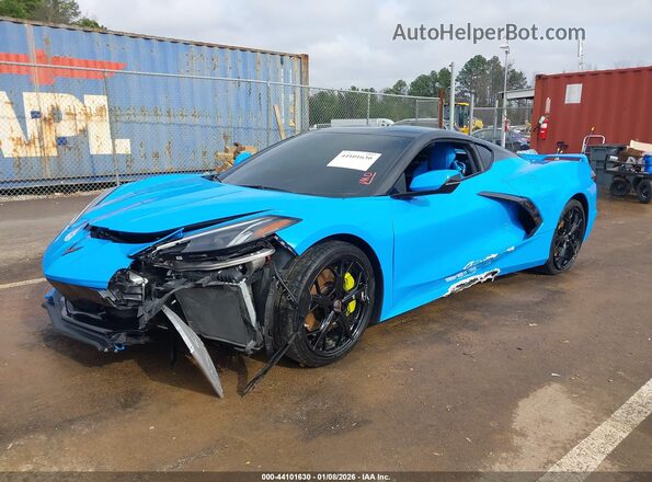 1G1YC2D40N5111850 2022 CHEVROLET CORVETTE Blue Przód lewy