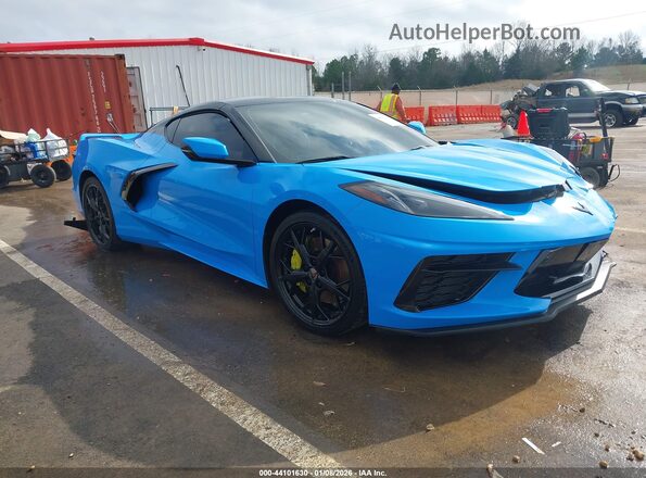 1G1YC2D40N5111850 2022 CHEVROLET CORVETTE Blue Przód prawy