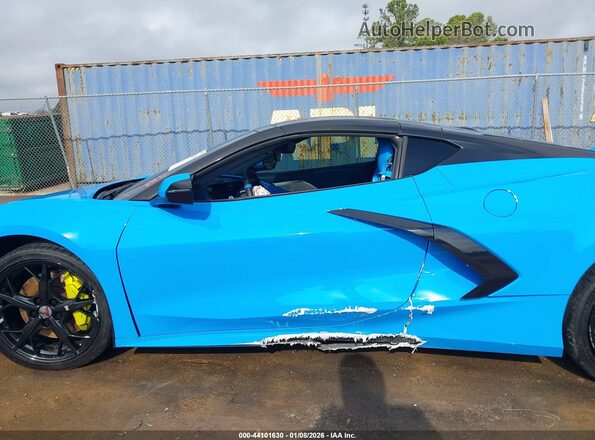 1G1YC2D40N5111850 2022 CHEVROLET CORVETTE Blue Widok wnętrza 360 stopni